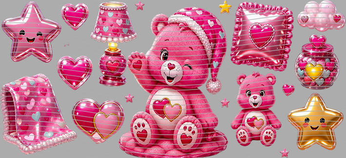 16oz Care Bears-Be-258
